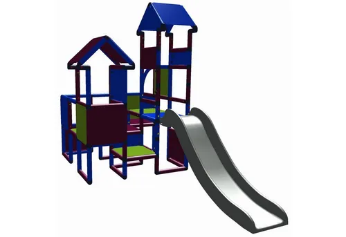 Moveandstic Moritz Kletterturm mit Rutsche 6418 - Vielseitiger Kletterturm für Kinder von 1-11 Jahren, ideal für Garten oder Kinderzimmer. Inklusive kompletter Bausatz und stabiler Konstruktion für unvergessliche Spielstunden.