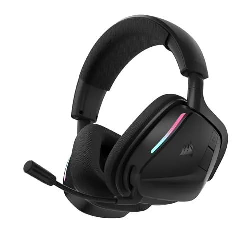 CORSAIR VOID WIRELESS v2 Gaming Headset - On-ear Gaming Headset mit Bluetooth, ideal für PC, PlayStation und Smartphone, inklusive Ladegerät für kabellosen Komfort.