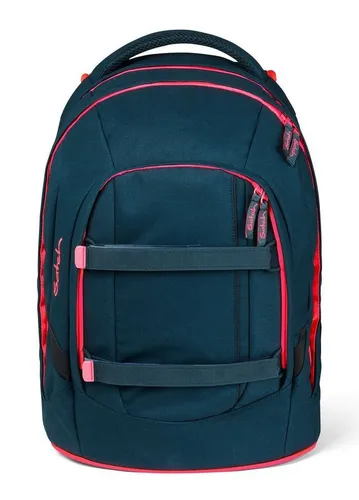 satch pack Schulrucksack Pink Phantom - Ergonomisch 30L Stauraum, ideal für Schüler ab 5. Klasse, wasser- und schmutzabweisend mit Reflektormaterial