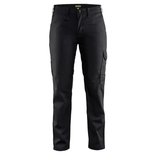 Blakläder Damen Industrie Bundhose 7104 1800 - Schwarz - Größe 42 - Arbeits- & Schutzkleidung mit elastischem Bund und cleveren Taschen für optimalen Komfort und Funktionalität, ideal für den Industrie- und Servicebereich.