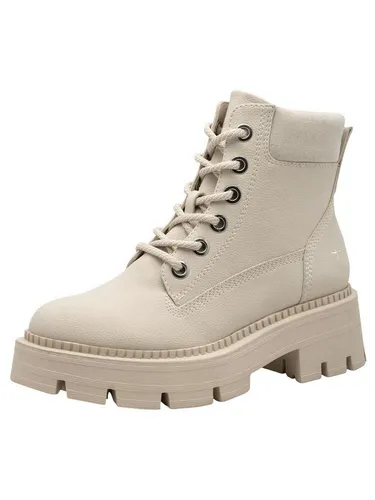 Tamaris Damen Stiefel aus Leder in Braun, Größe 39 - Elegante Damen Stiefel mit weichem Touchit-Fußbett für hohen Tragekomfort. Robuste Sohle bietet sicheren Halt. Reißverschluss und Schnürung ermöglichen flexiblen Einstieg. Ideal für stilvolle Alltagslooks.