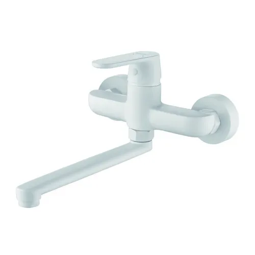 Dima Wandarmatur für Waschbecken – Elegantes Weiß