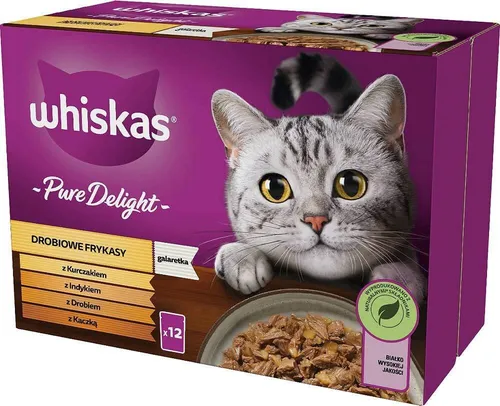 Produktbild WHISKAS Pure Delight Geflügel, Ente, Truthahn, Huhn