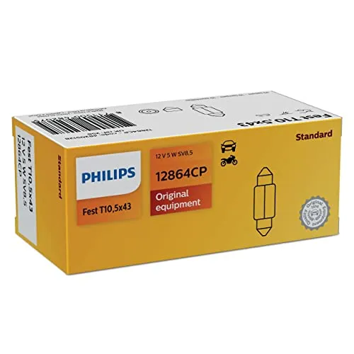 Soffittenlampe PHILIPS Lampen Autolampen 5W 12864CP