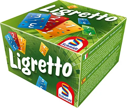 Schmidt Ligretto Green - Kartenspiel für schnelle Reaktionen - Deckkartenspiel für 2-4 Spieler ab 8 Jahren, fördert Schnelligkeit und Reaktionsvermögen. Ideal für spannende Spielrunden in nur 15 Minuten!