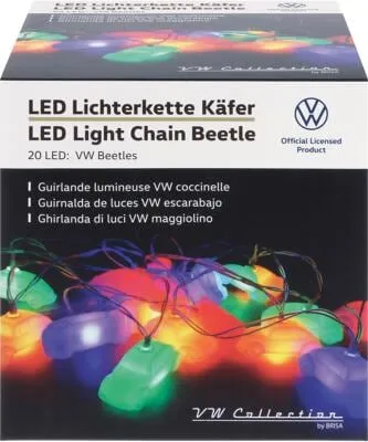 VW Collection Lichterkette im Käfer-Design, 3m, mehrfarbig,VW Collection