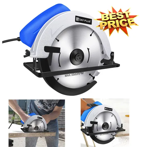 Scheppach PL55 Tauchsäge mit Führungsschiene - Präzise und vielseitige Tauchsäge für perfekte Schnitte, ideal für Heimwerker und Profis