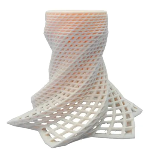 Yzzthumss Kerzenhalter mit Verdrehtem Design, Kunststoff, Heim- und Schreibtischdekoration für Festliche Dekoration, Kerzenständer