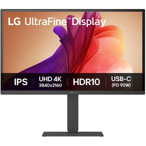LG 27U730A-B 27 Zoll 4K Monitor - 27 Zoll Ultra HD Monitor mit beeindruckender Bildqualität und vielseitigen Anschlussmöglichkeiten, ideal für kreative Profis und Multimedia-Enthusiasten.