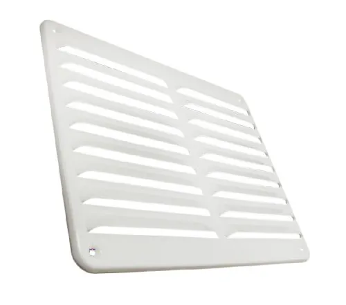 Lüftungsgitter LG-2520 W Lamellengitter Alu Weiß PVD 245 x195 Zuluft Abluftgitter