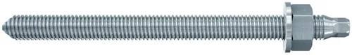 fischer Ankerstange RG M20x220, 10 Stück - Ankerstangen für vielseitige Anwendungen, hohe Flexibilität durch verschiedene Stahlsorten und ideal für Dachschrägen mit Reaktionspatronen.