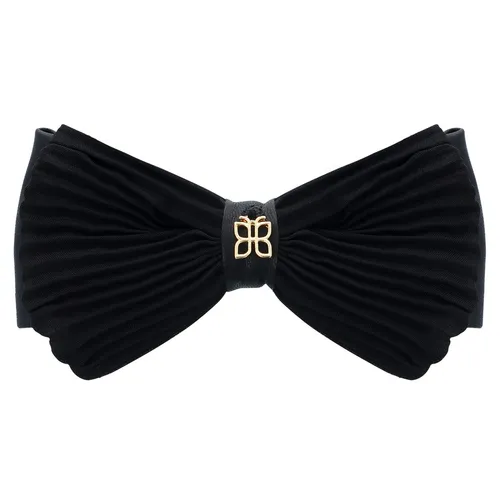 PARSA Beauty Patentspange mit Schleife Schwarz in schwarz von PARSA Beauty