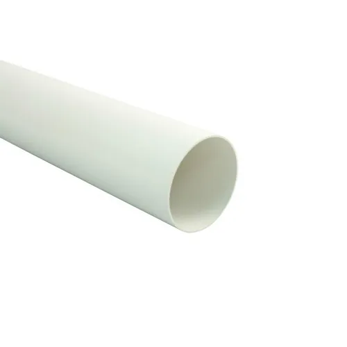 Marley Rundrohr, weiß, 0,5 m, Innen-Ø125 mm, Außen-Ø129 mm, Art.-Nr. 060361