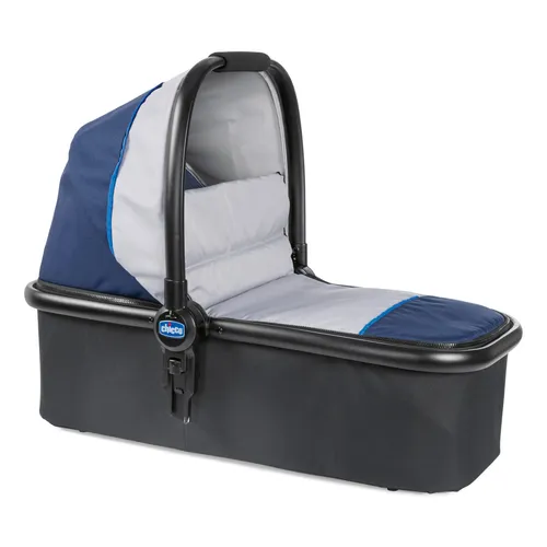 CHICCO Kinderwagenaufsatz KWIK ONE Blau – Leicht und vielseitig - Kinderwagenaufsätze, halbfester Aufsatz mit nur 3,1 kg, bietet vielseitigen Schutz durch 2 Deckenvarianten für Ihr Baby.
