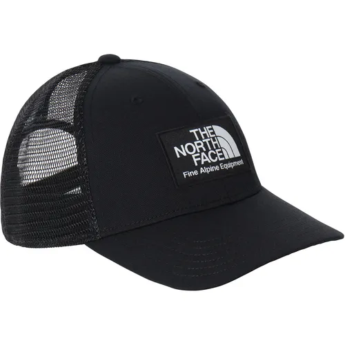 THE NORTH FACE Mudder Trucker Hat Herren - TNF Black, Größe OS - Stylischer Baseball Cap für Herren mit tiefem Schnitt, ideal für Outdoor-Aktivitäten und Schutz vor Sonne.