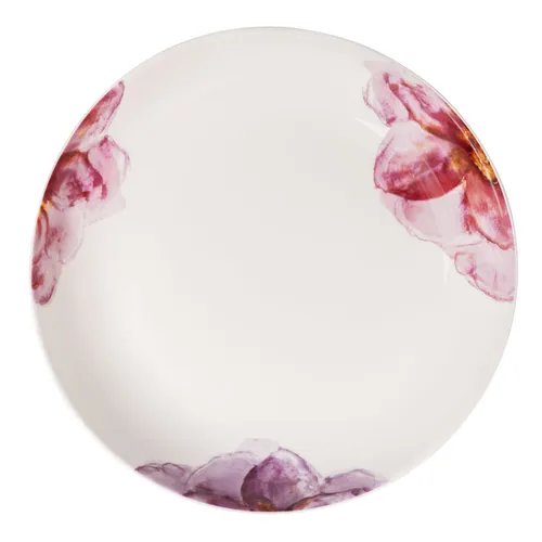 Villeroy & Boch Servierschüssel Rose Garden 38cm - Schüssel aus Premium-Porzellan mit romantischem Blumenmuster, ideal für Feiertage und besondere Anlässe. Spülmaschinenfest und mikrowellensicher.