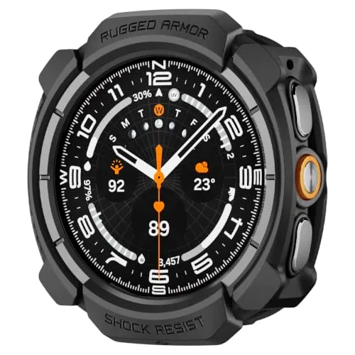 Spigen Rugged Armor Hülle für Samsung Galaxy Watch Ultra 2 47mm