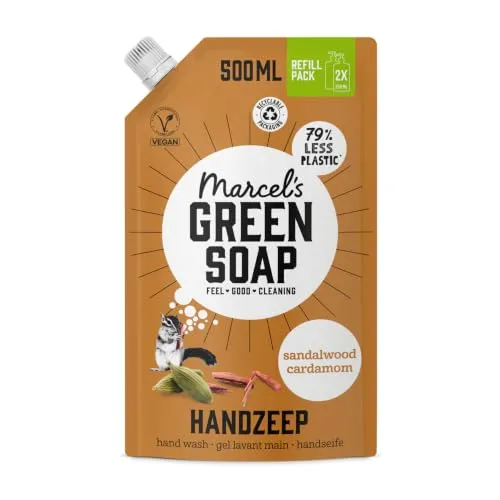 Marcels grüne Seife Handseife Sandelhout Kardemom 500ml
