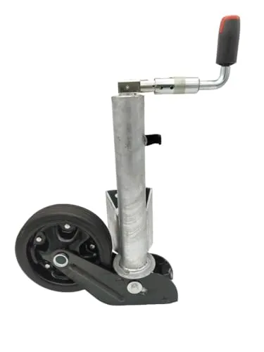 HGW 800 kg Schwerlast Automatik Stützrad - Profi Version - Räder für Anhänger & LKW, robust und langlebig mit 800 kg Tragkraft, ideal für schwere 3,5 to Anhänger und landwirtschaftliche Nutzung.