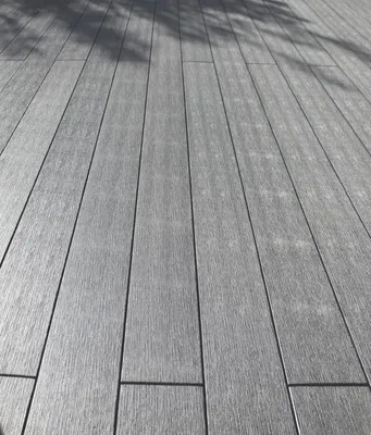 Produktbild Konsta WPC Terrassendiele Nativo Used Wood Vollprofil beschichtet hellgrau 22,5x142x3000 mm