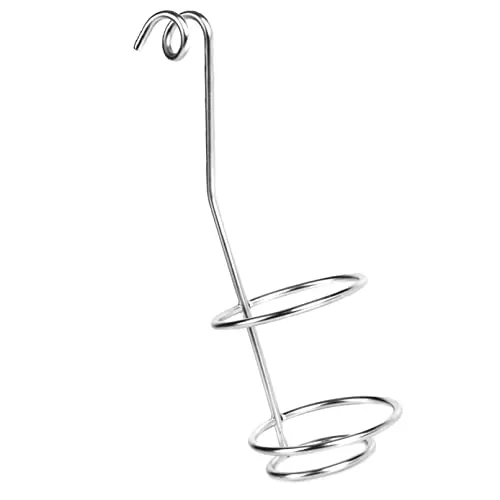 MARINEO Reling Getränkehalter Dosenhalter Flaschenhalter Bierhalter aus hochwertigem Edelstahl für Boot Garten oder Camping - 26,5 x 7,5 cm