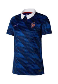 Nike Fußballtrikot Frankreich 2026 Heim Replika (Damen) - Sportliches Damen-Fußballtrikot mit Dri-FIT-Technologie für optimalen Tragekomfort. Hergestellt aus leichtem, atmungsaktivem Material. Ideal für Fans und aktive Spielerinnen.