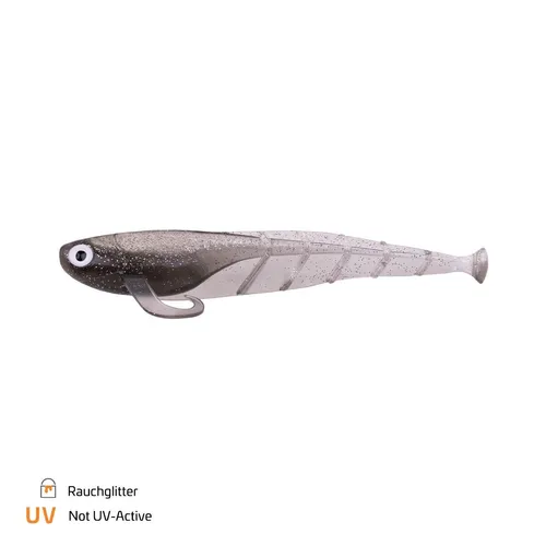 Zeck Zander Quappi 10cm Rauchglitter von Zeck