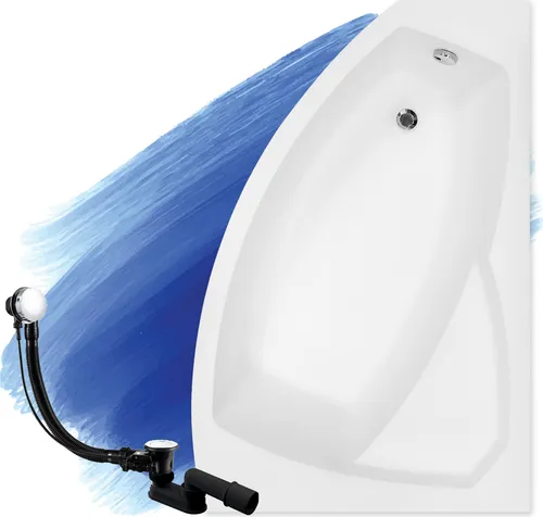 Bad Land RIMA Eckbadewanne 150x95 cm