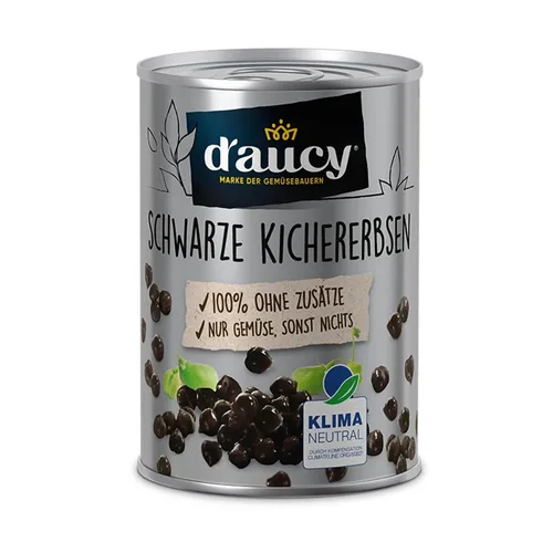 d'aucy Schwarze Kichererbsen von d'aucy