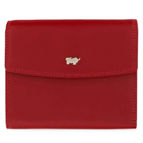 BRAUN BÜFFEL Geldbörse Damen aus echtem Rindleder Golf 2.0 - Damen-Geldbörse mit 8 Kartenfächern und Münzfach, aus hochwertigem, wasserabweisendem Rindleder – ideal für den täglichen Gebrauch und elegante Aufbewahrung.