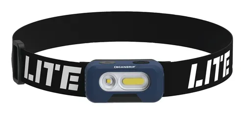 Scangrip HEAD LITE Stirnlampe - Hochwertige Stirnlampe mit einstellbarem Lichtmodus, ideal für Handwerksarbeiten und Outdoor-Aktivitäten.