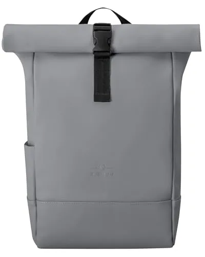 Johnny Urban Rucksack Harvey - Grau - Stylischer Rucksack für Alltag und Freizeit, aus nachhaltigen Materialien gefertigt und mit praktischen Fächern für optimale Organisation.