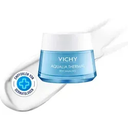 Vichy Aqualia Thermal reichhaltige Creme 50 ml - intensive Feuchtigkeitspflege für trockene Haut, beruhigt und stärkt die Hautbarriere
