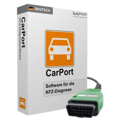 CarPort Profi-Edition CAN + KKL Diagnose Software für V.A.G Fahrzeuge