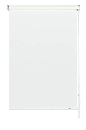 GARDINIA Seitenzug-Rollo, Blickdicht und Lichtdurchlässig, 102 x 230 cm - Seitenzug-Rollo für Fenster, stufenlos verstellbar, bietet effektiven Sicht- und Blendschutz, einfach zu montieren und individuell anpassbar für jeden Raum.