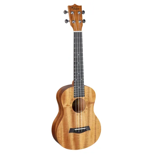 Fame Tenor Ukulele aus Mahagoni - Ukulele für Anfänger mit kraftvollem Klang und warmer Bassfrequenz. Ideal für alle Altersgruppen, bietet sie angenehmen Spielkomfort und präzises Stimmen.