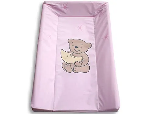 Phthalatfreies Wickeltisch Wickelbrett 80x50 cm in Rosa