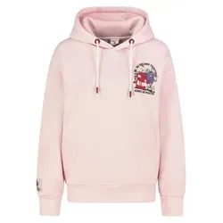 SUBLEVEL Hoodie mit Frucht-Motiv und Schriftzug Sweat Fruit rosa XL