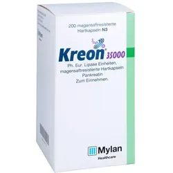 Kreon 35.000 Ph.eur.lipase Einheiten msr.Hartkaps. - Unterstützt die Verdauung bei exokriner Pankreasinsuffizienz, ideal für Mukoviszidose-Patienten und nach Pankreatektomie