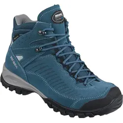 Meindl Salo Lady Mid GTX Jeans - Hochwertige Wanderschuhe für Damen - Wanderschuhe aus Velourleder und Mesh mit GORE-TEX für wasserdichten Komfort und hervorragende Atmungsaktivität, ideal für lange Wanderungen.