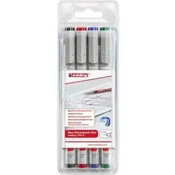 edding Folienschreiber 4-150-4 non-permanent sortiert 4 St./Pack.