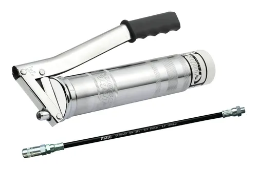 Mato Handhebel-Fettpresse Lube Shuttle PH-30C - Fettpresse für 400g System-Kartuschen, ideal für präzises und sauberes Schmieren in Werkstätten und Industrie.