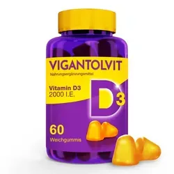 Produktbild Vigantolvit 2000 i.E. Vitamin D3 Weichgummis