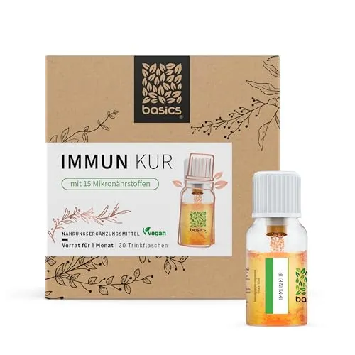basics IMMUN KUR Monatskur, 30 x 10ml Fläschchen