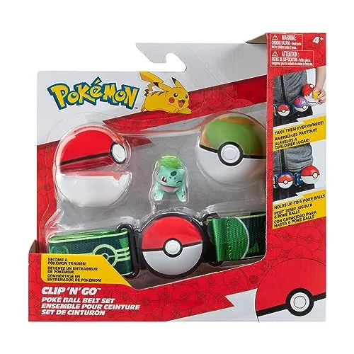 Jazwares Pokémon Clip´n Go Gürtelset