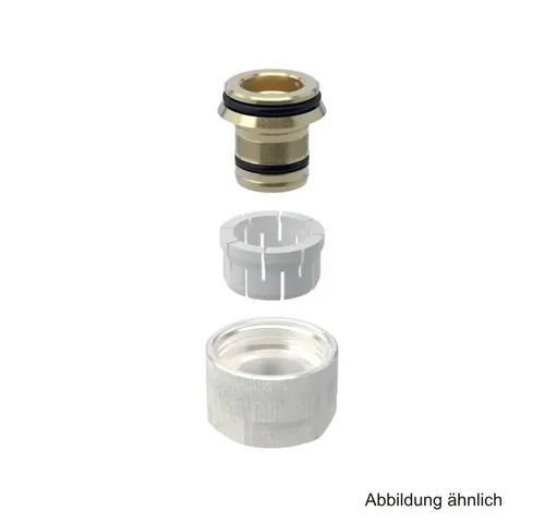 GEBERIT Wasserrohr Geberit FlowFit Anschlussverschraubung für Eurokonus, 20 mm x 3/4