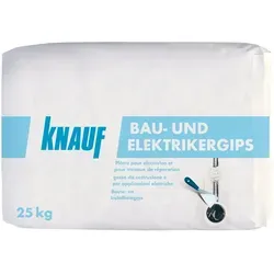 Knauf Bau- & Elektriker -Gips 25 kg