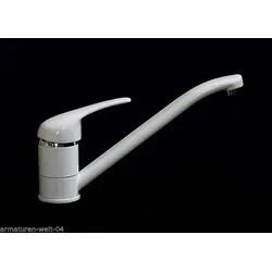 Hochdruck Küchenarmatur Weiss in weiß von Wagner
