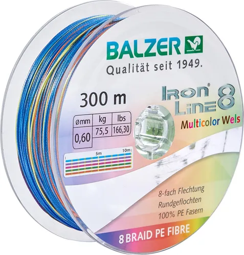 Produktbild Balzer Ironline 8 Multicolor Wels Schnur