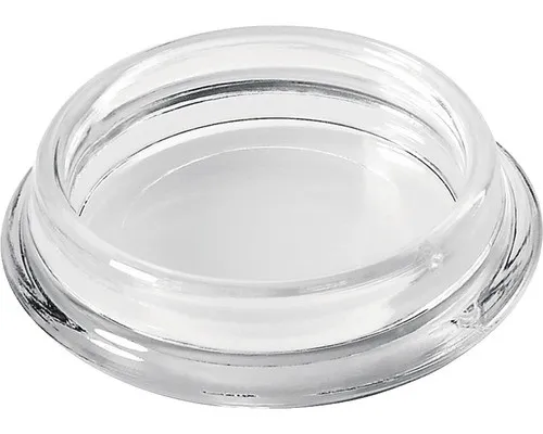 Möbeluntersetzer rund Ø 30 mm transparent 4 Stück in weiß von Hettich